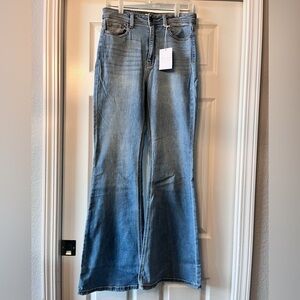 Women's Blue Flared Jeans